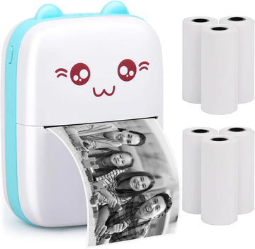 Boski Mini Portable Thermal Printer – Cute Pocket Photo & Label Printer