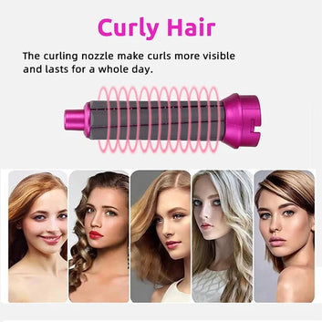 5-in-1 Multifunctional Hair Dryer Styling Tool – Hot Air Brush & Curler