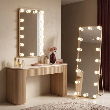 Vanity Mirror LED Light Bulbs – 10 Bulbs, 3 Light Modes for Makeup Mirror