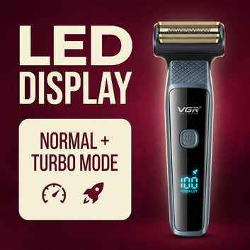 VGR V-366 Professional Men's Grooming Kit | Shaver + Trimmer + Nose Trimmer