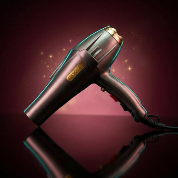 Mascelex Noah Series 2200W Professional Hair Dryer | Turbofan Engine, Unbreakable Body, Concentrator & Comb Attachments