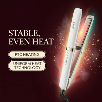 VGR V-522 Professional Hair Straightener | 23mm Ceramic Plates, LED Display, 150-230°C, 360° Swivel Cord